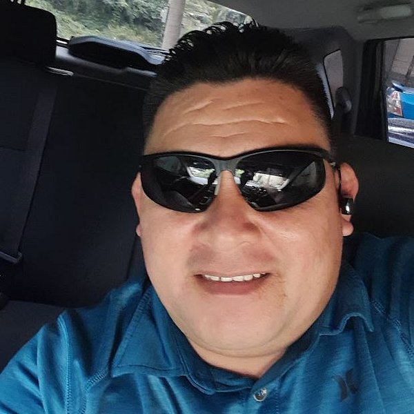 Rodolfo Gil at the wheel